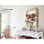 Elegant White Console Table with 3 Drawers