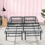 Zinus Foldable Heavy Duty Metal Bed Frame