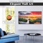 Ocean Sunrise Canvas Art for Living Room