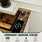 Farmhouse 8-Drawer Dresser with LED Light