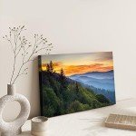 Great Smoky Mountains Canvas Wall Art – 12x16