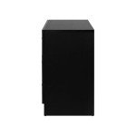 Black 6-Drawer Storage Dresser by Oikiture