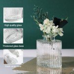 Set of 4 Glass Bud Vases in Various Sizes
