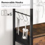 Freestanding 16-Bottle Wine Rack with Drawer