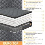 Sweetlove Euro Top Medium-Firm Queen Mattress