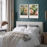 William Morris Vintage Flower Wall Art Set