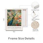 William Morris Vintage Flower Wall Art Set