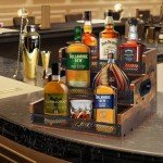 3-Tier Liquor Bottle Display Shelf with Handles