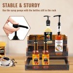 3-Tier Liquor Bottle Display Shelf with Handles