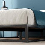Zinus Joseph Queen Metal Bed Frame - Black