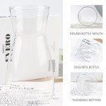 DARENYI Modern Clear Glass Decorative Flower Vase