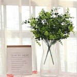 DARENYI Modern Clear Glass Decorative Flower Vase