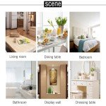 DARENYI Modern Clear Glass Decorative Flower Vase