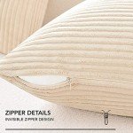 Striped Cushion Covers Set of 2, 45x45 CM