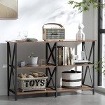 Retro Style Console Table for Hallway or Living Room