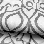 Set of 4 Soft Grey Cushion Covers 45x45cm