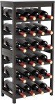 FoverOne 24-Bottle Bamboo Wine Rack and Shelf