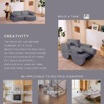 Luxury Modular Couch Set for Kids and Adults