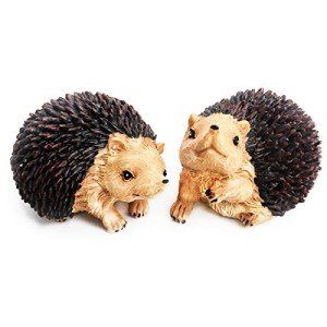 Hedgehog Resin Garden Decoration Statues for Outdoors