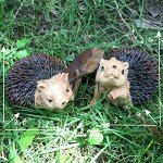 Hedgehog Resin Garden Decoration Statues for Outdoors