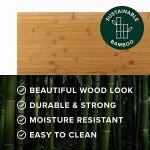 Zinus Figari Bamboo Metal Double Bed Frame