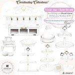 Rustic Two-Tier Wooden Tray for Home Decor