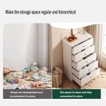 5-Drawer Wooden Dresser Chest for Bedroom Storage