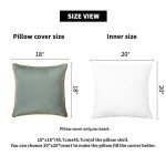 Orange and Teal Plaid Velvet Pillow Covers Set of 4