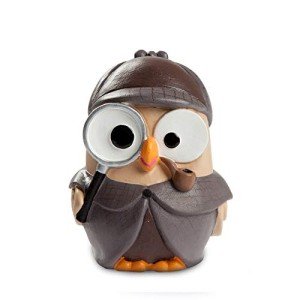 Ivory Small Ceramic Egan Statue