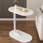Compact Beige Side Tables for Small Spaces