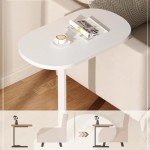 Compact Beige Side Tables for Small Spaces