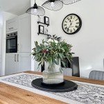 Ribbed Clear Glass Flower Vase - 7.5 Inches