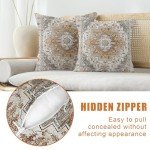 Boho Pillow Covers 18x18 Inch Set of 2