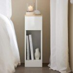 Set of 2 Nightstands with Drawers