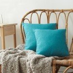 Set of 2 Decorative Throw Pillow Covers 45x45cm