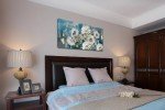 Elegant Teal Floral Canvas Wall Art 40"x20