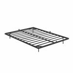 Advwin LED Floating Bed Frame - Double Size, Black