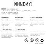 Set of 4 Boho Cushion Covers - Navy & Orange