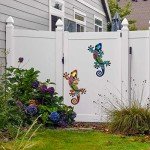 Gecko Wall Art Set – Metal Lizard Decor