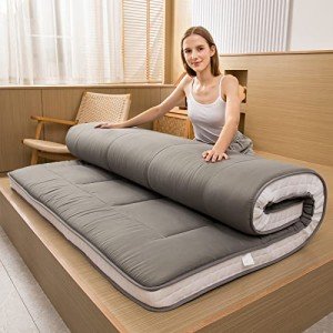 MAXYOYO Extra Thick Japanese Floor Mattress (Gray)