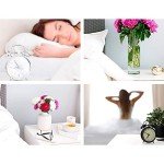 White Bedside Table with 2 Drawers - Tall Nightstand