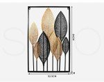 Leaf Tree of Life Metal Wall Art Decor