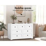 Alfordson 7-Drawer Tallboy Chest of Drawers