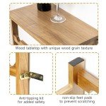 Solid Wood 28-Bottle Free Standing Wine Rack