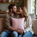 Pink Velvet Throw Pillow Covers - Set of 2