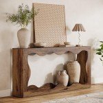 Tribesigns 160cm Farmhouse Sofa Console Table