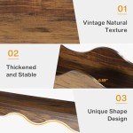 Tribesigns 160cm Farmhouse Sofa Console Table