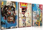Modern Street Graffiti Canvas Art Set - 3 Pieces