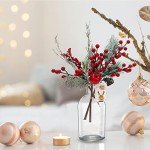 16 Pack Clear Glass Bud Vases for Decor