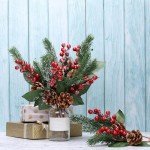 16 Pack Clear Glass Bud Vases for Decor